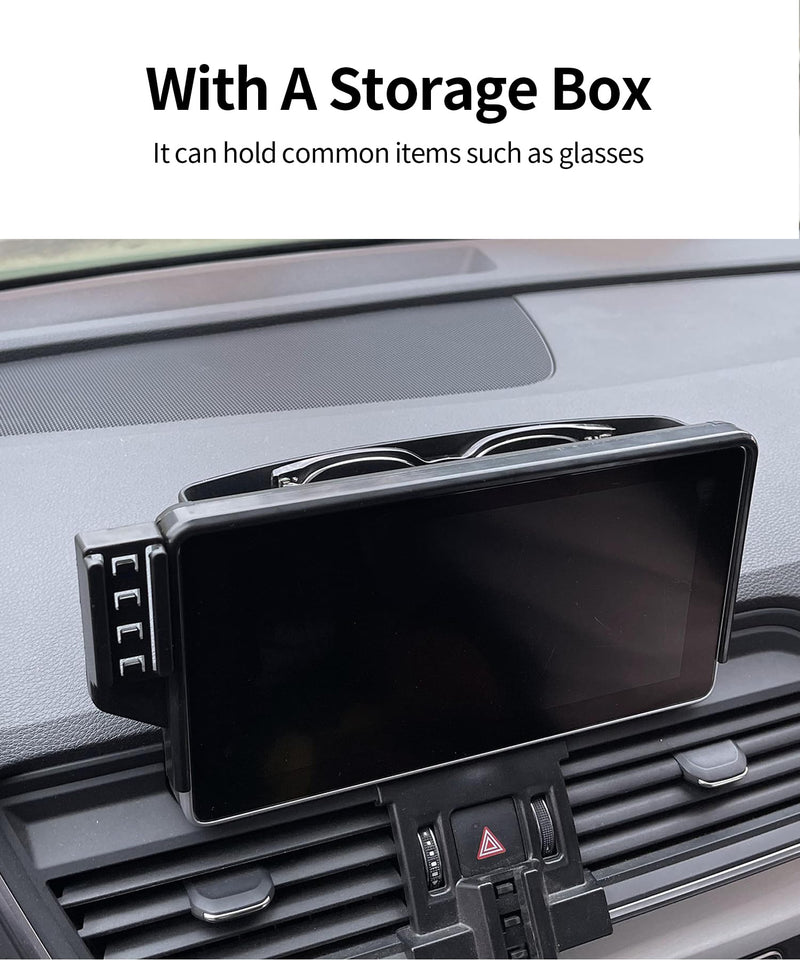 Wireless Charging Car Phone Holder for Audi Q5,A5,RS5,A4,Allroad,8.3"Screen | Magsafe Accessories Fast Charging Magnetic cell phone Holder Clip Compatible with iPhone Android, 3D Fit Vehicle Phone Stand
