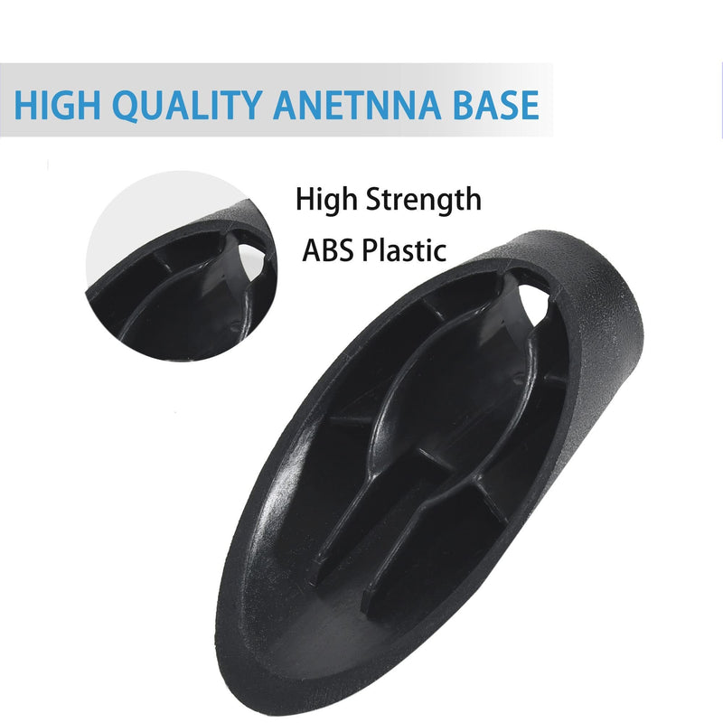 Antenna Base Adapter Mount for Dodge Ram 1500 2500 3500 4500 5500 2009-2018 Antenna Ornament Car Radio Antenna Grommet Topper Bezel 5064395AF