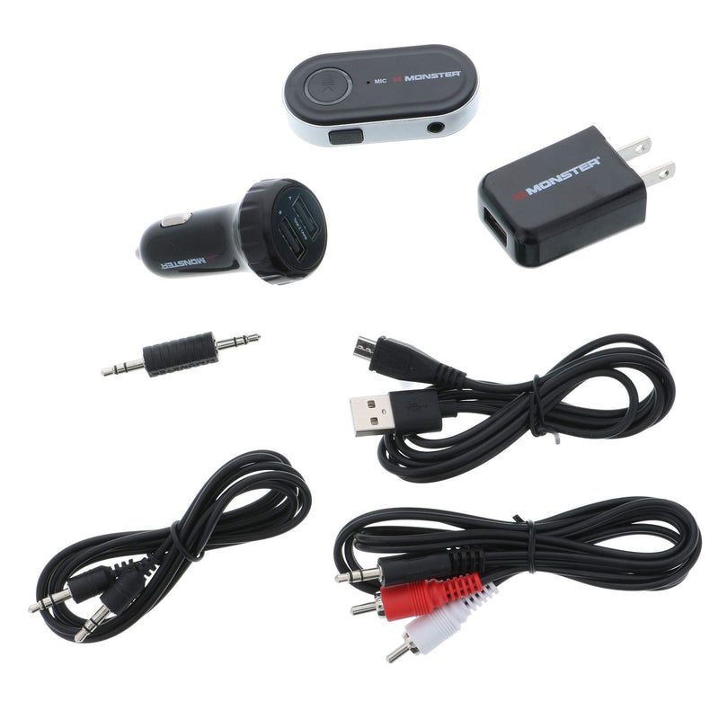 [AUSTRALIA] - Monacor Audio Receiver Set, Black (MBA9-1009-BLK) 