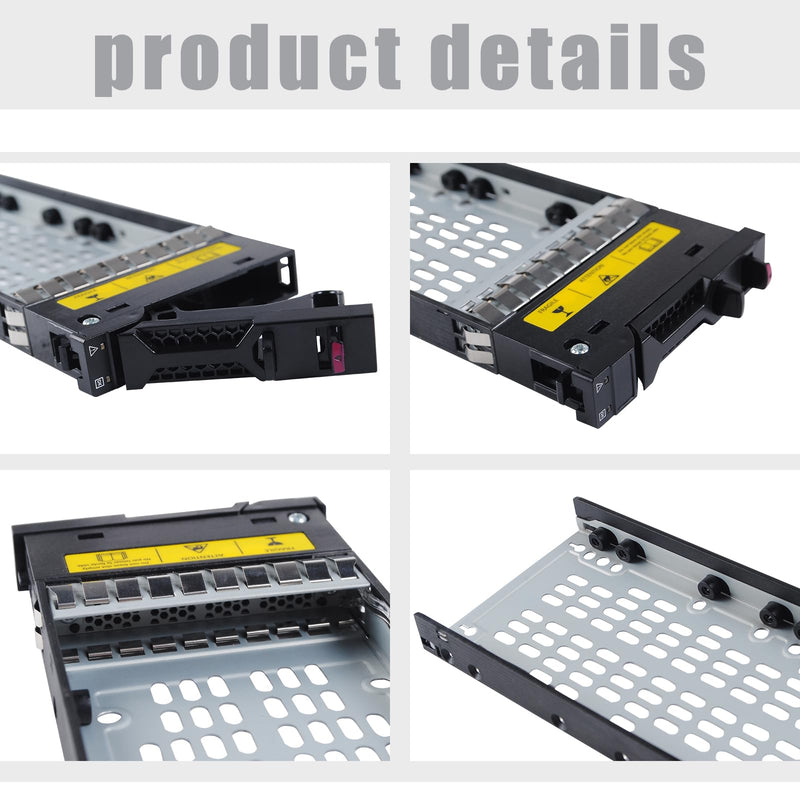Hard Drive Tray Caddy 2.5" SFF SAS/SATA SSD Bracket P14405-001 | Hard Drive Bracket Compatible for HPE MSA M2 1060 2060 M2