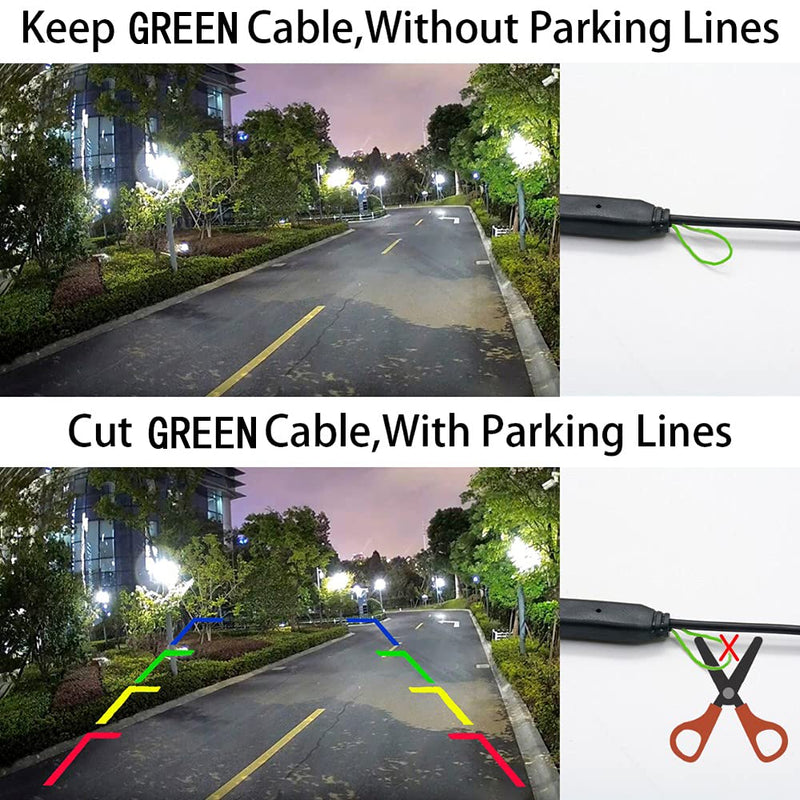 AHD/CVBS Car Rear View Camera's Fisheye Trunk Handle Camera with RCA Cable & Vehicle-Camera for Mercedes Benz GLK Class X204 GLK280 GLK300 GLK350 GLK200 GLK220 GLK250 GLK320 CDI (CVBS) CVBS