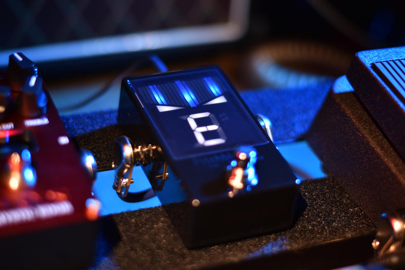 Korg Pitchblack X Chromatic Guitar Pedal Tuner w/ Four Display Modes and High Visibility Display (PBX) PBX