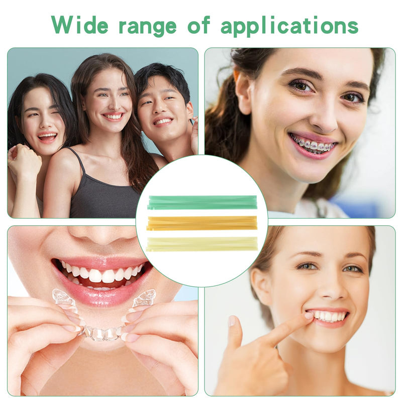 Pack of 75 Tooth Sandpaper, 4 mm x 145 mm Wide Dental Polishing Strips, Sanding Finish Polishing Strips, Tooth File, 3 Colours, Wear-Resistant Plastic Sandpaper, NatureAqua Resin Tooth Polishing