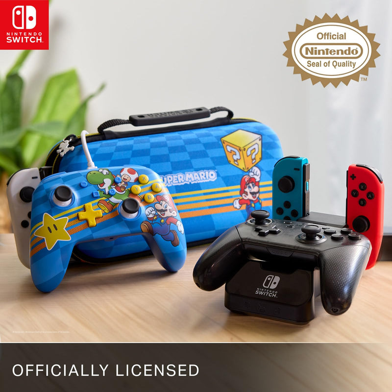 PowerA Wired Earbuds for Nintendo Switch - Mario Kart Motors, 3.5 mm, Wired, Officially Licensed