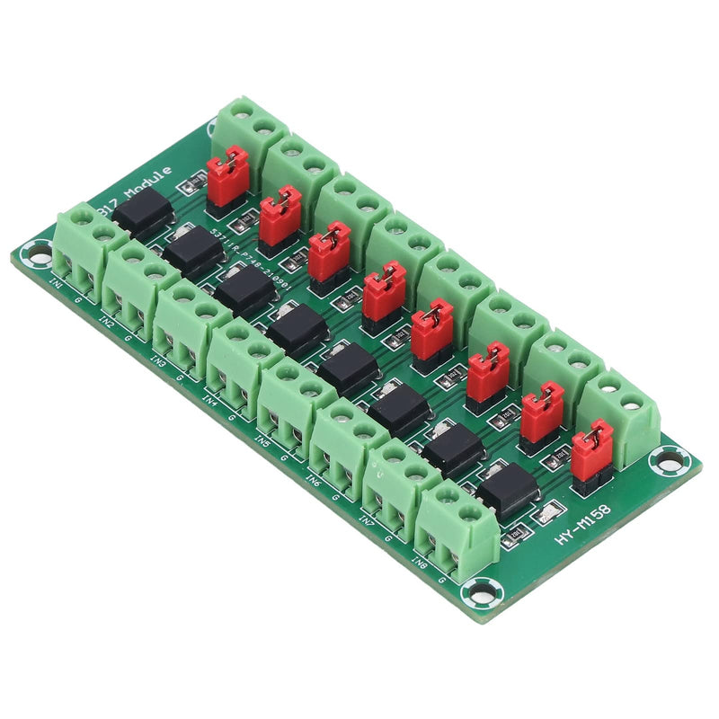 Optocoupler Insulation Board 3.6-30V Optocoupler Isolation Module 8 Channel Signal Converter PCB Material High Level Output