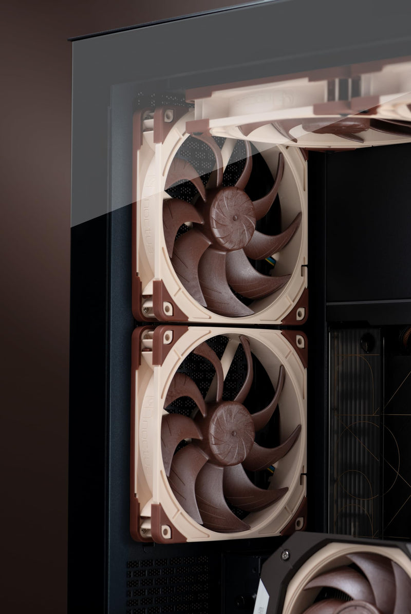 Noctua NF-A14x25 G2 PWM Premium Quality Quiet 140mm PC Fan 4-Pin (Brown)