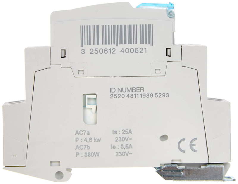 hager-esc227-commutatore Legrand Lexic, 25 A, 1 NA 1 NC, 230 V