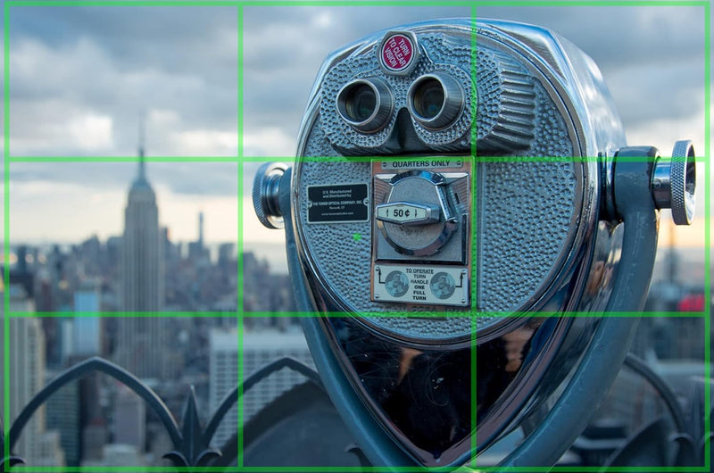 (2 Pack) NYC Photo Safari: Composition Tool: Rule of Thirds Composition Viewer Finder for Photography/Painting/Sketching/Plein Air Credit Card Size Fits in Your Wallet or Camera Bag