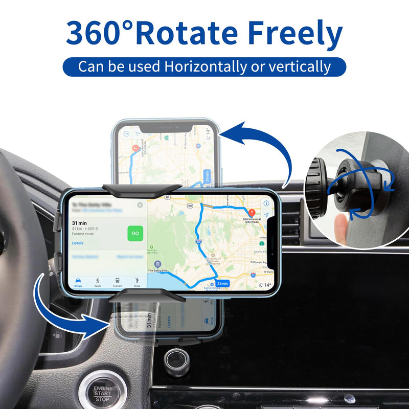 Car Phone Mount for Honda CR-V 2017-2022 Phone Holder Navigation,Fit for CRV Cellphone Mobile Cradle Auto Accessories Bracket Anti-Shake,360 Degree Rotation,Compatible for All Cell Phones for Honda CRV 2017-2022