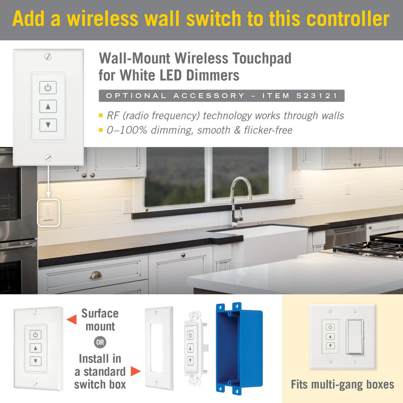 Armacost Lighting 513115 Proline White or Single Color LED Lighting Controller Series 1
