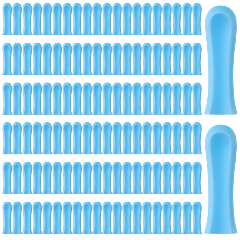 120 Pcs Ear Wax Removal Cleaner Tips,Ear Wax Removal Replacement Tips for Ears Camera, Silicone Ears Spoon Tip for Wet Dry Earspoon Accessories Set for Adult Earwax Remover Endoscope