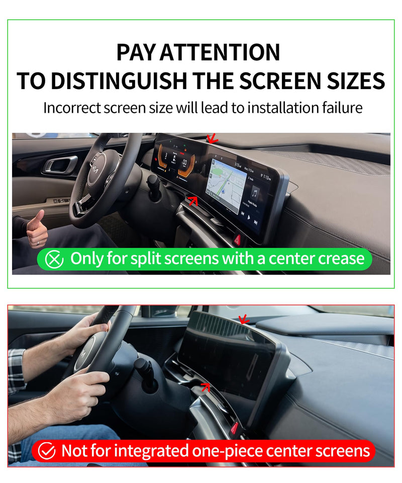 Car Phone Holder for Kia Carnival 2025 2026 Magsafe Mount Accessories | 12.3" Screen, Magnetic Cell Phone Mount Clip Compatible with iPhone, 3D fit Stable Dashboard GPS Navigation Bracket Stand for 2025-2026 Carnival