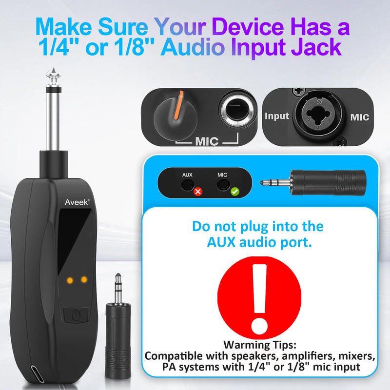 Aveek Wireless Microphone for Karaoke, Rechargeable Karaoke Microphone(Work 10hs), for Speaker, Karaoke Machine,Church, Speech, Wedding, Party Singing, Grey&Red, 2 Packs red&gray