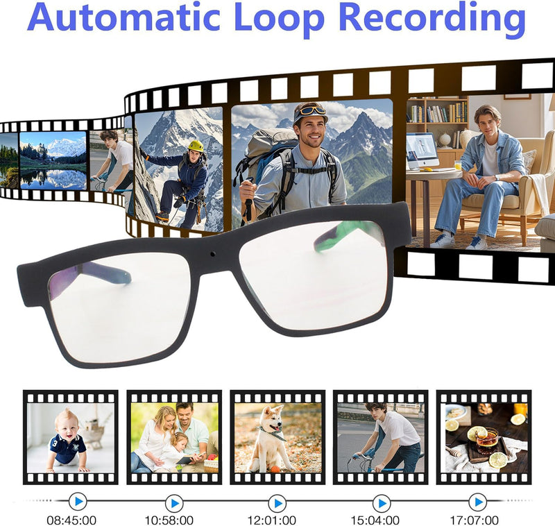 Smart Camera Video Glasses