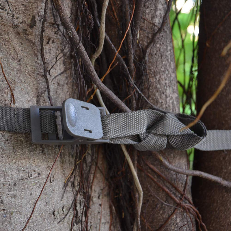 Wildlife Trail Camera Mounting Straps, Nylon Fiber Straps, Deer Camera Tree Belts Kit for Hunting Game Cameras Accessory Dark Olive 4pcs