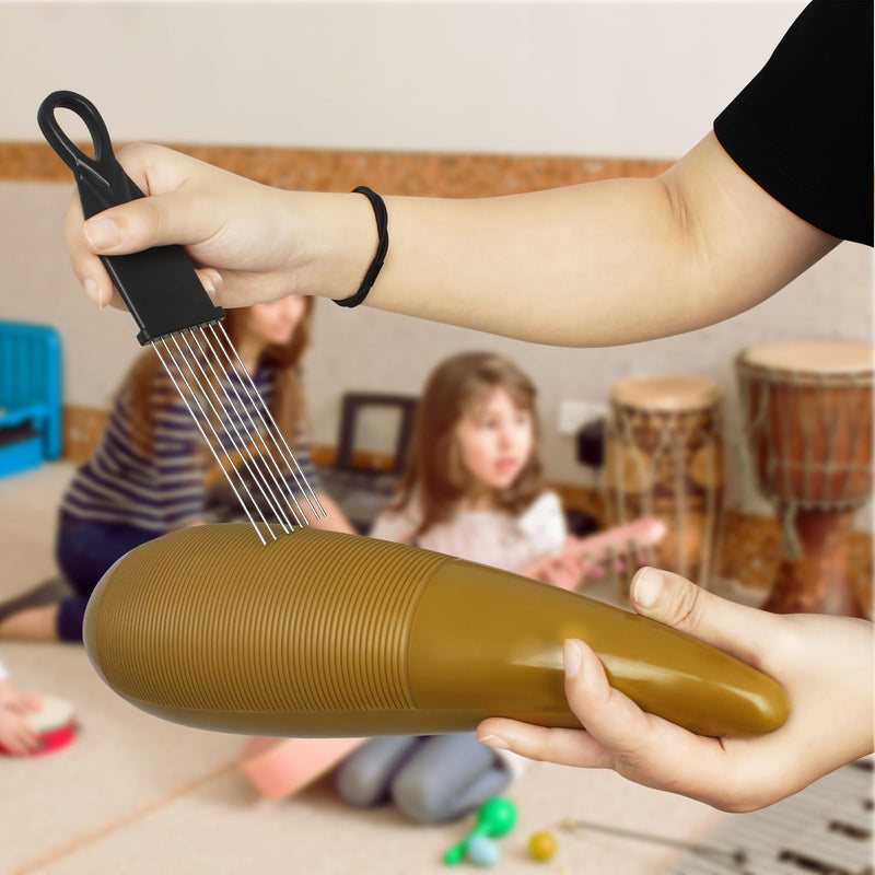 [AUSTRALIA] - Professional Novelty Guiro W/Scraper Percussion Instrument of Puerto Rico 