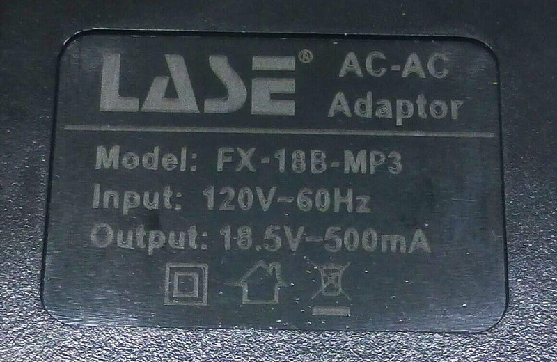Replacement Aftermarket Power Behringer Supply for Xenyx, Eurorack Mixers (FX-18B-MP3)