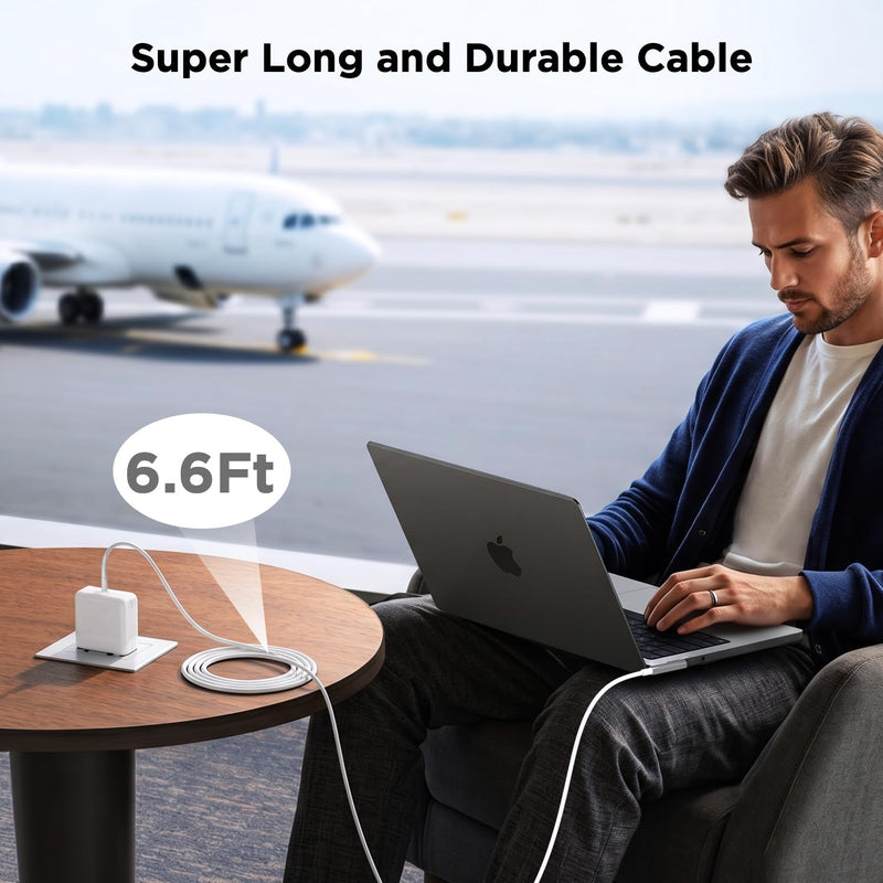 60W Charger for MacBook Pro，60W Magnetic1 L-Tip Power Adapter Charger Replacement for MacBook Pro 13 inch (Before Mid 2012 Models)