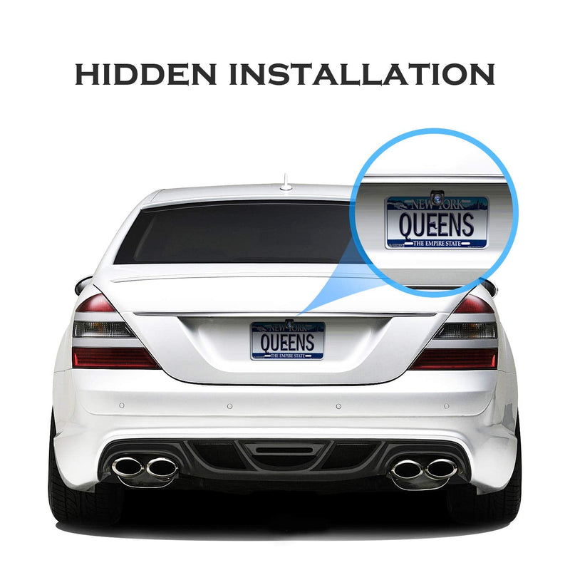 Universal Car Rear View Camera License Plate Bracket,Dash Cam Mirror Camera Kit Accessories Rearview Camera Mount, Only Installation Holder for Backup Camera Reverse Camera