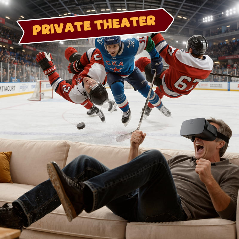 DESTEK V5 VR Headset for Kids & 5.5in-7.0in Screen Phone & 100+ Apps, Touch Button for YouTube, 110° FOV Anti-Blue Light HD Lenses, Compatible with iPhone & Android