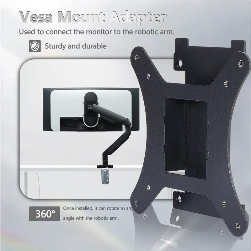AW3423DW VESA Adapter Compatible with Alienware 34" Curved Gaming Monitor | (Fits AW3423DW)–75x75 to 100x100 VESA Mount Adapter Bracket