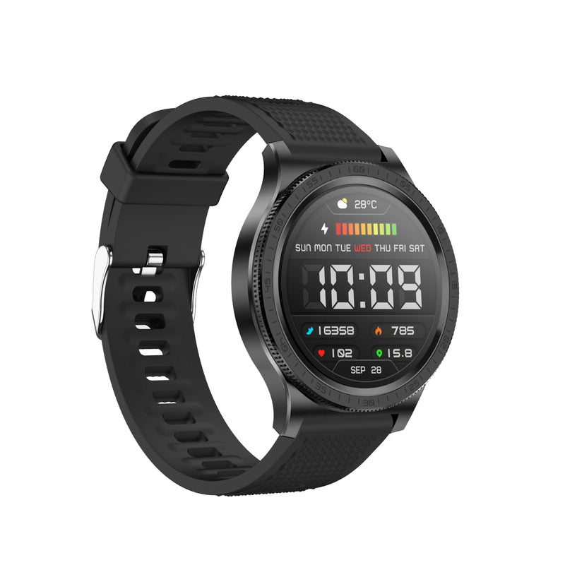 Smart Watch for Men Women, 1.43" AMOLED Curved Display Smart Watch, Bluetooth Call, 100+ Sport Modes, Fitness Tracker with 24/7 Heart Rate/Sleep Monitor, IP68 Waterproof Smartwatch for Android iOS D-Black1