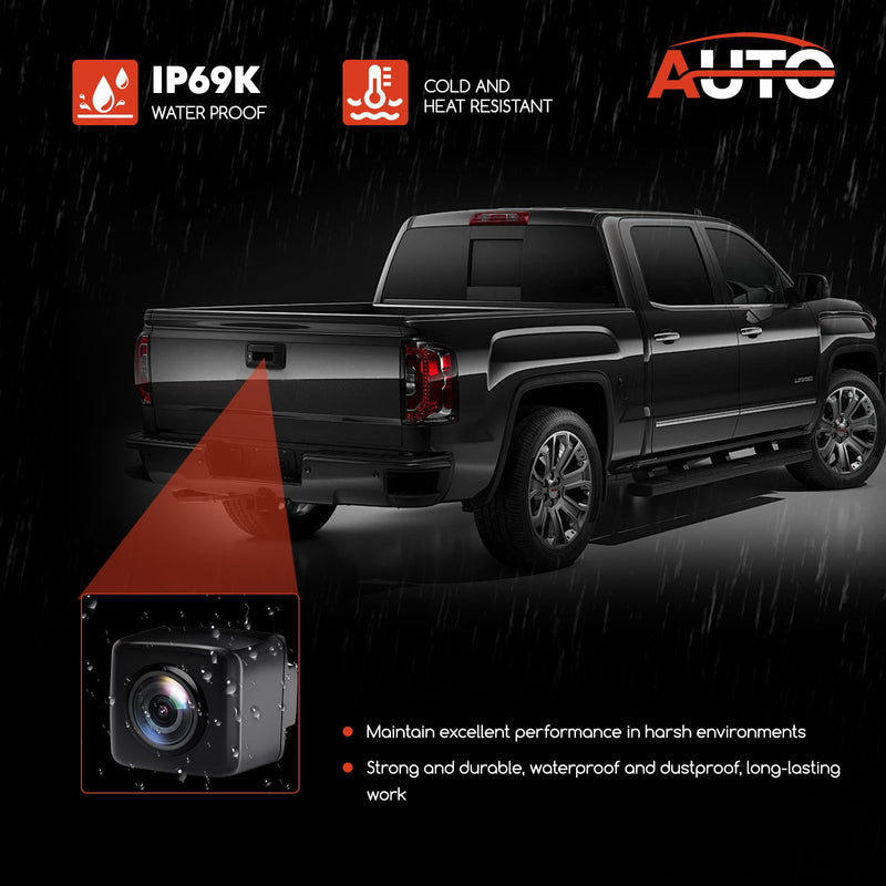 Tailgate Handle with Backup Camera for Toyota | for 2007-2013 Toyota Tundra Replace 69090-0C051 690900C051
