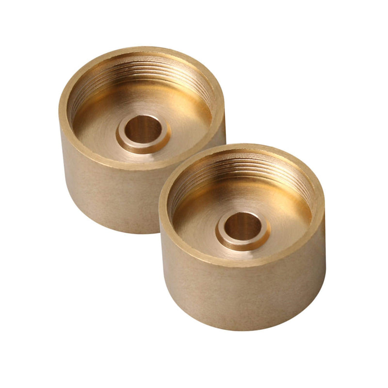Lovermusic 3 PCS 2.2cm Dia Copper Trumpet Repair Part Trumpet Heavy Bottom Valve Caps