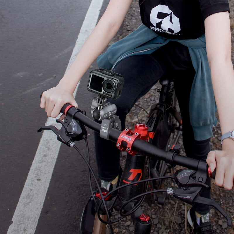 [AUSTRALIA] - FANAUE Super Clamp Camera Mount,Action Camera Mount,Monitor 360° Ballhead Magic Arm Double Ball Head Adapter (GB-01T) GB-01T 