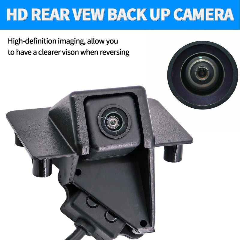 Rear View Backup Camera Compatible with 2009-2014 Cadillac Escalade ESV Chevrolet Tahoe Suburban 1500 2500 GMC Yukon XL 1500 2500 Parking Assist Back Up Camera Replaces 22790290 22913932