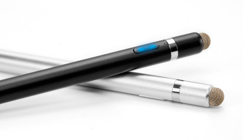 BoxWave Stylus Pen Compatible with Lenovo Thinkpad P1 (Stylus Pen by BoxWave) - AccuPoint Active Stylus, Electronic Stylus with Ultra Fine Tip for Lenovo Thinkpad P1 - Metallic Silver General Active Stylus
