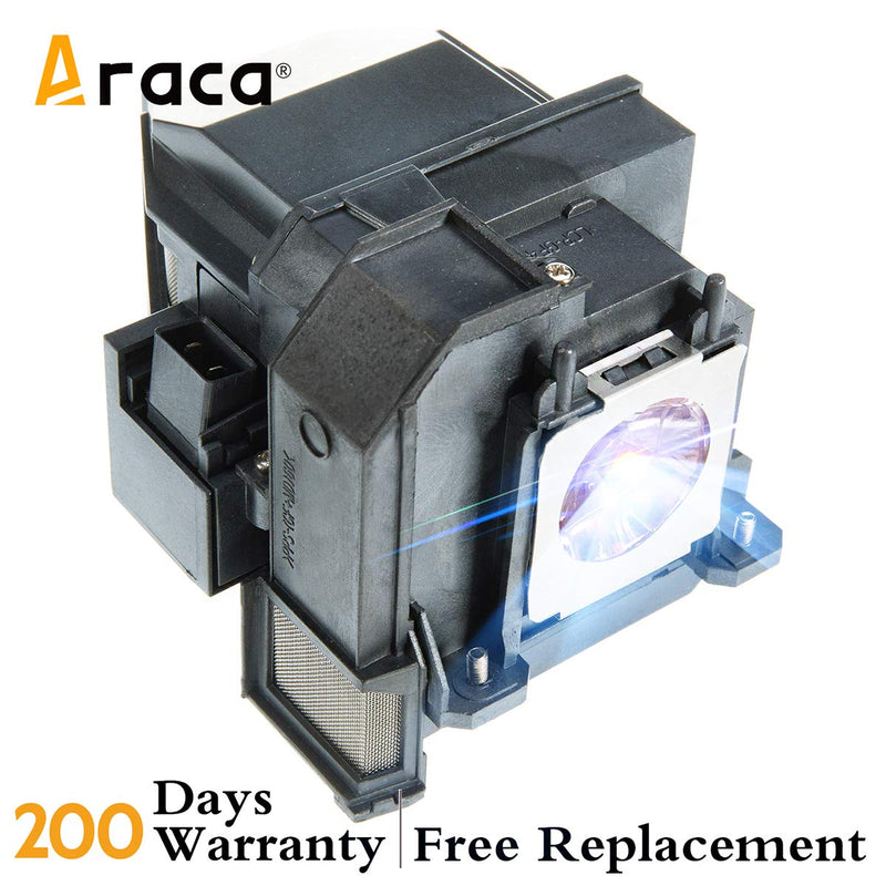 Araca ELPLP80 /V13H010L80 Projector Lamp with Housing for Epson BrightLink 595Wi PowerLite 585W 585Wi 580 EB-595Wi EB-1420Wi EB-585W EB-585WS EB-1430Wi Replacement Projector Lamp
