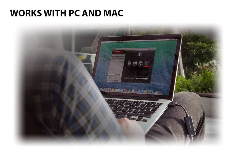 Sound Blaster Play! 3, USB Audio Adapter, 24-bit 96kHz Plug & Play | USB DAC, 24-bit/96kHz, Plug-and-Play, PC, Mac, Portable, Audio Upgrade, USB Audio For Windows and Mac