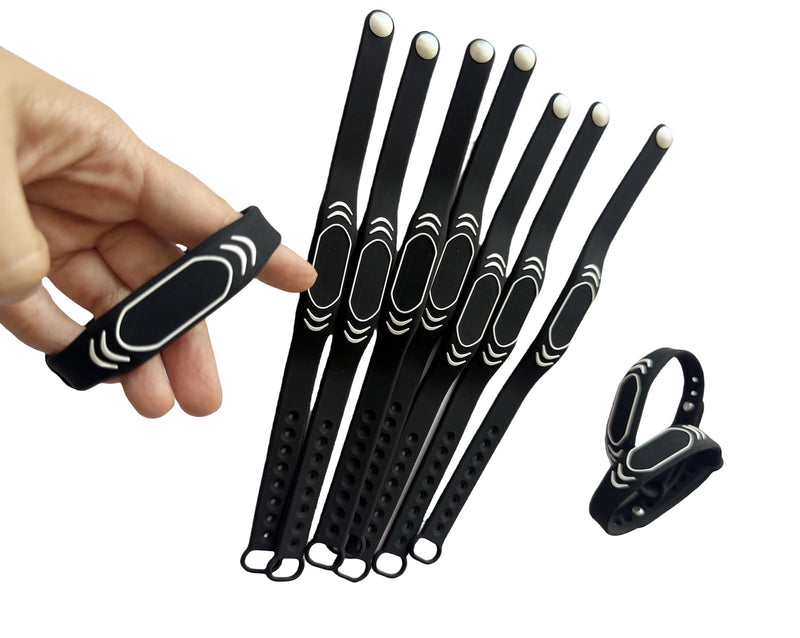 10 Pcs NFC Tag Wristband RFID 125KHz Inductive ID Wristband RFID Wristband Waterproof Access Management