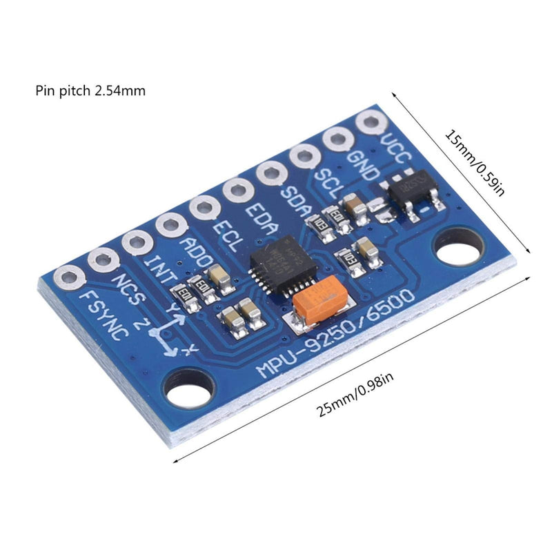 MPU-9250 MPU9250 Nine-Axis / 9-Axis Posture 3-Axis Acceleration Gyroscope Compass Magnetic Field Sensor 3~5V for Accurate Measurements