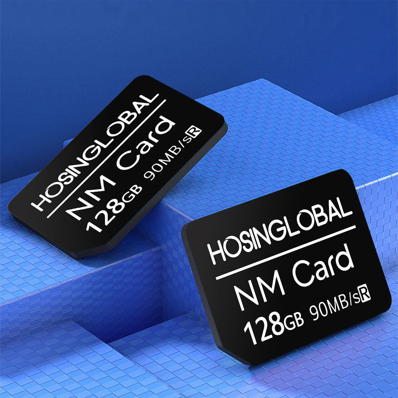 Enhanced Version NM Card 128GB 90MB/S Nano Memory Card Nano Card only Suitable for Huawei P30/P30pro/P40 series/Mate20 Series/Mate30 Series Nano 128GB Card black