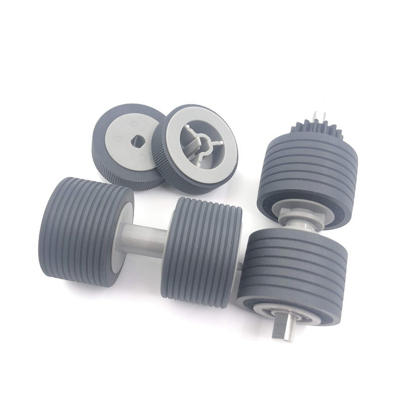 OKLILI PA03575-K011 PA03575-K012 PA03575-K013 Pick Roller Separator Roller Brake Roller kit Compatible with fi-6400 fi-6420 fi-6800