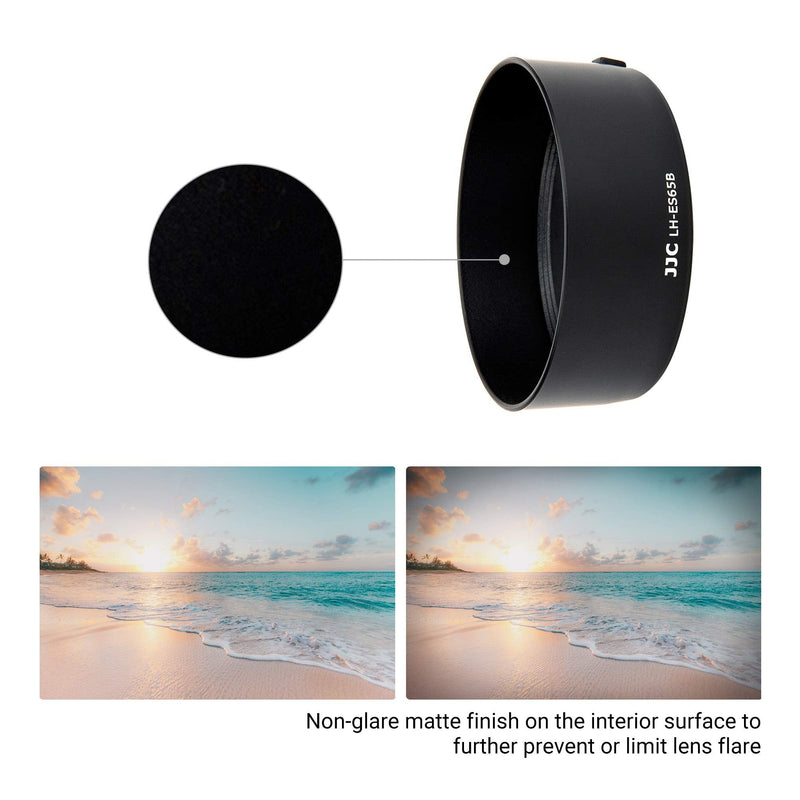 [AUSTRALIA] - RF 50mm Lens Hood Shade for Canon RF 50mm f/1.8 STM Lens Replaces Canon ES-65B Hood with Original Design on Canon EOS R100 R50 R10 R8 R7 R6 R5 RP R Cameras Replace Canon ES-65B for RF 50mm f/1.8 STM 