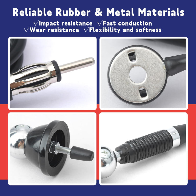 [AUSTRALIA] - RMA60 Rubber Radio Antenna Replacement for John Deere for Kubota for Massey Ferguson for Yanmar Tractor 