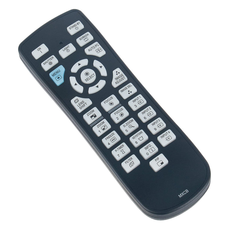 Allimity MXCB Replaced Remote Control fit for Sanyo Projector PLC-XP100L 200L XM1000C PLC-XM150 PLC-XM1500C XP100 2 PLC-XF47 XF4700