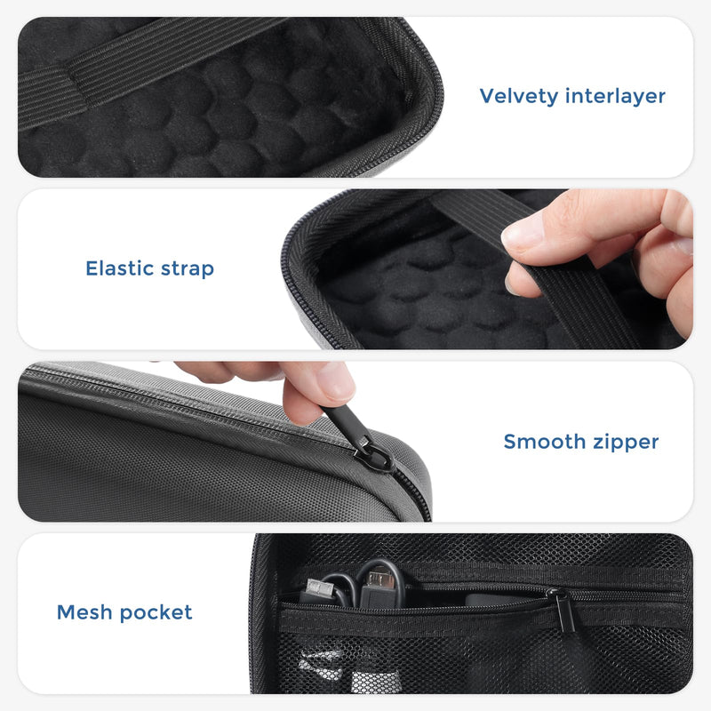 ProCase Hard Drive Case Bundle with Hard Carrying Case for Glinet Travel Router