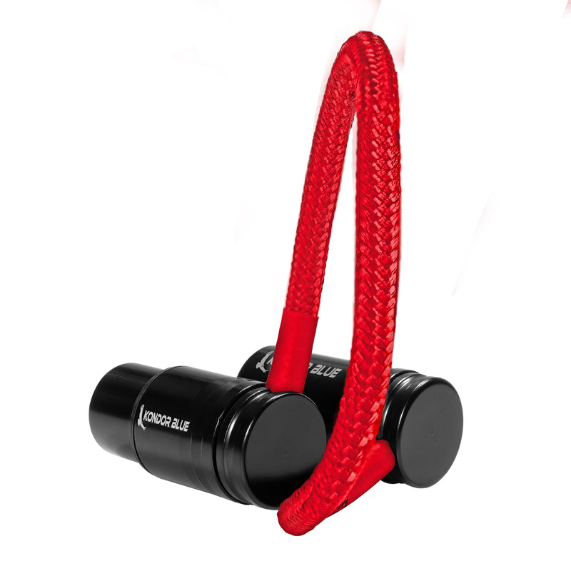 KONDOR BLUE | 8” Straight Low Profile Right Angle XLR Cable | for Cameras, Microphones, Studio Audio,Low Profile, & Adjustable Angle | Red