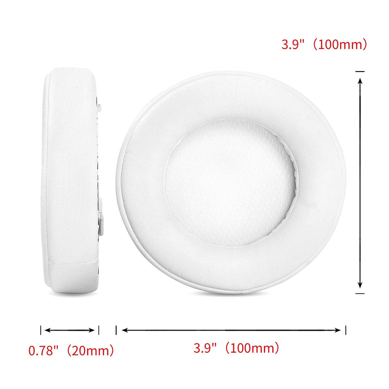 Ear Pads Compatible with Corsair Virtuoso RGB Wireless SE Gaming Headset-Memory Foam Earcups Cushions Replacement (White) White