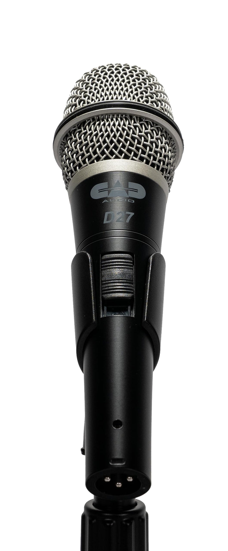 [AUSTRALIA] - CAD Audio D27 Supercardioid Handheld Dynamic Microphone – QuietTouch On/Off Switch, Neodymium Capsule, Metal Construction 