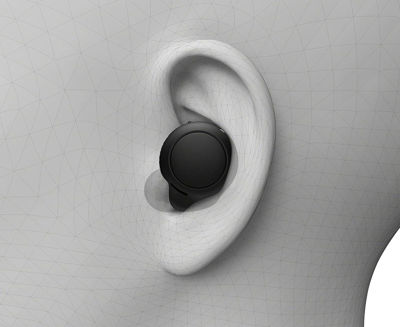 Sony True Wireless Headphones - Up to 20 Hours Battery - Charging case - Voice Assistant Compatible - Built-in mic for Phone Calls - Reliable Bluetooth - WF-C500/WZ - Limited Edition - Pearl White
