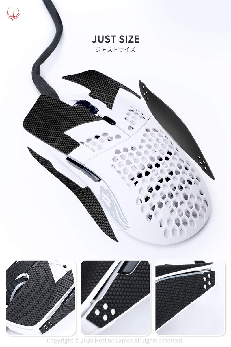 [Grip Upgrade] Hotline Games 2.0 Plus Anti Slip Mouse Grip Tape Compatible with Razer DeathAdder V2 X Hyperspeed Gaming Mouse Skins,Sweat Resistant,Cut to Fit,Easy to Apply For DeathAdder V2 X Hyperspeed