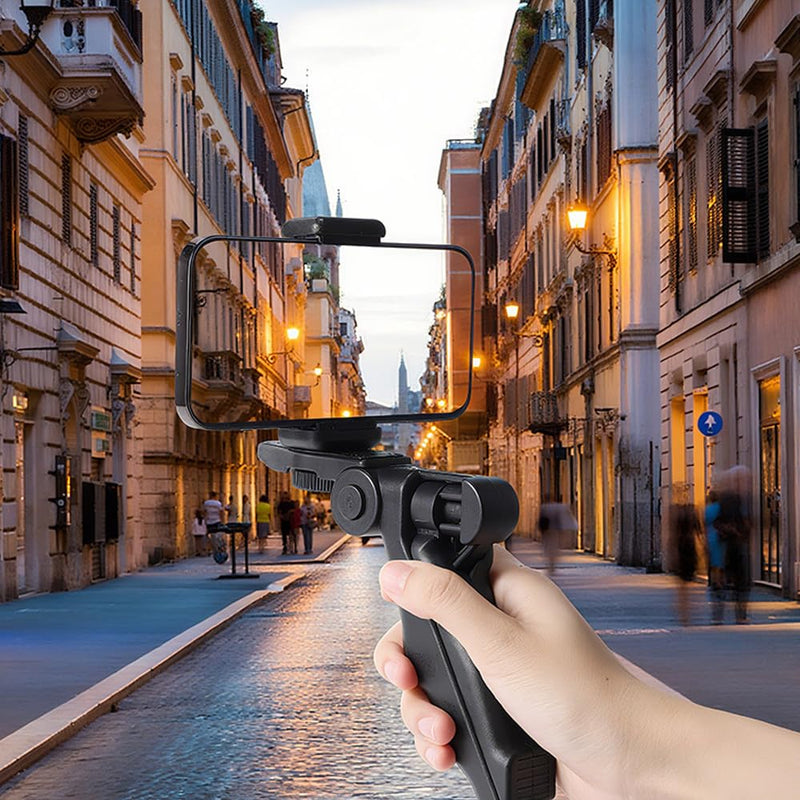 Gimbal Stabilizer for Video, Portable Phone Tripod Stabilizer, Estabilizador De Celular, Handheld Smartphone Mount for Camera Shooting & Live Streaming