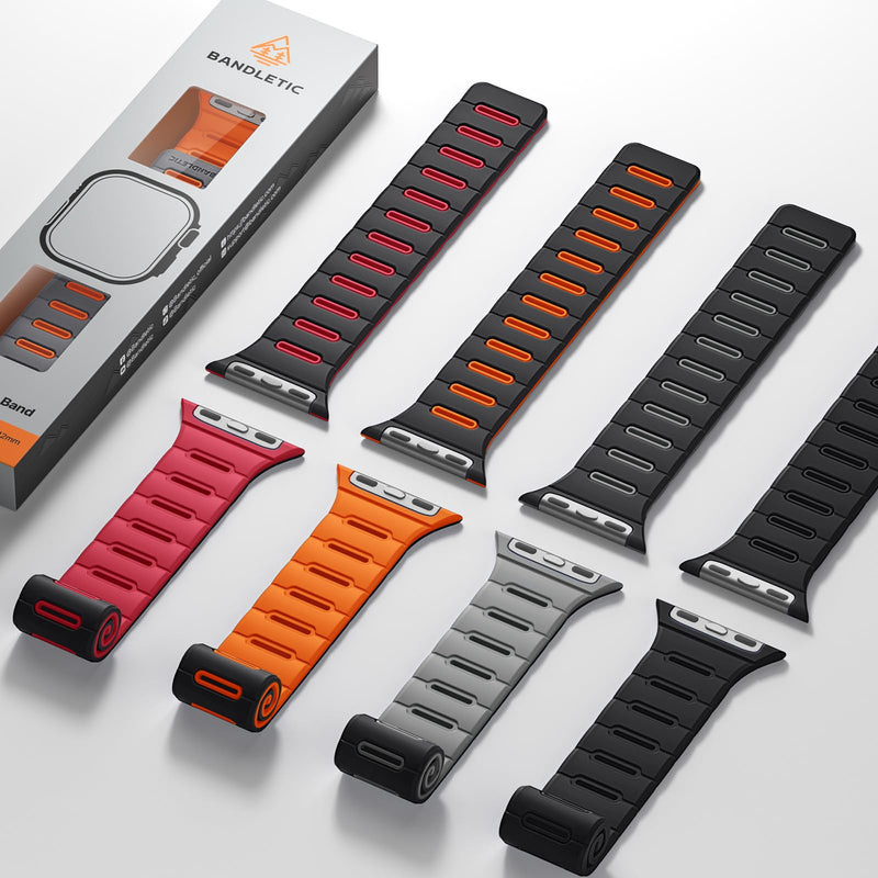 Bandletic Dual-sided Magnetic Reversible Bands Compatible with Apple Watch