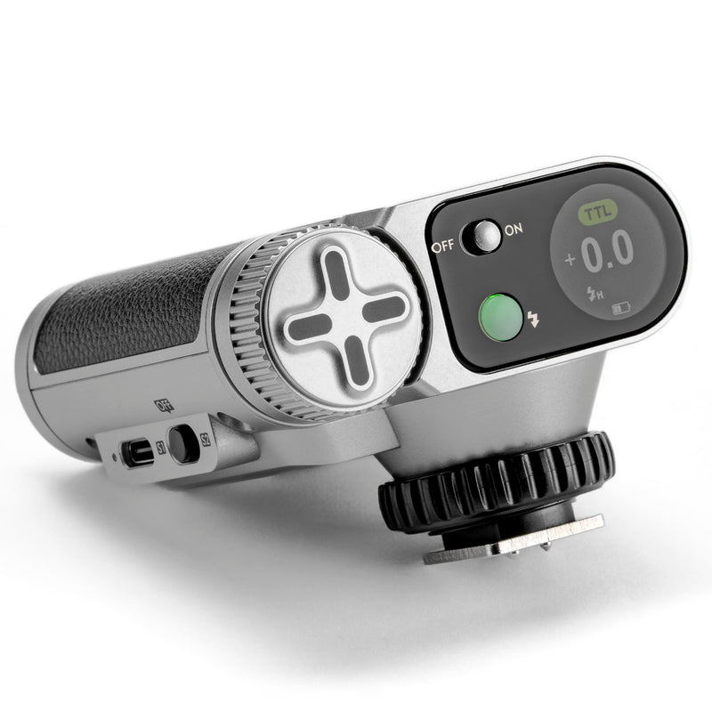 VILTROX Vintage Z1 Pro TTL Camera Flash for Sony Cameras, 24Ws Mini Flash, 1/8000s HSS Retro Camera Flash with Touch Screen, 1s Recycling Time, S1/S2 Optical Trigger