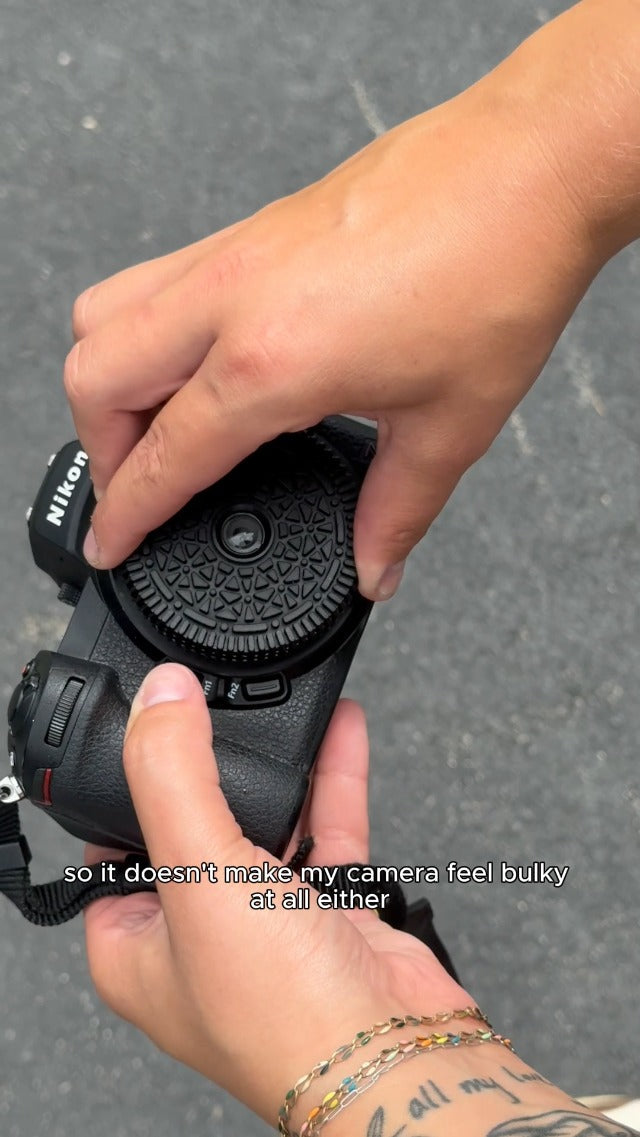Original Retropia Repurposed Disposable Camera Mirrorless Lens | Unlimited Instant Film-Look Photos | Pancake Lens, 32mm Focal Length & Fixed f/11 Aperture (Fujifilm XF Mount Mirrorless Compatible) Fujifilm X-Mount Compatible
